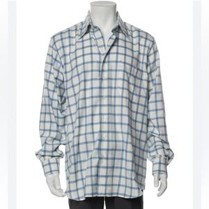 Paul Stuart plaid button down